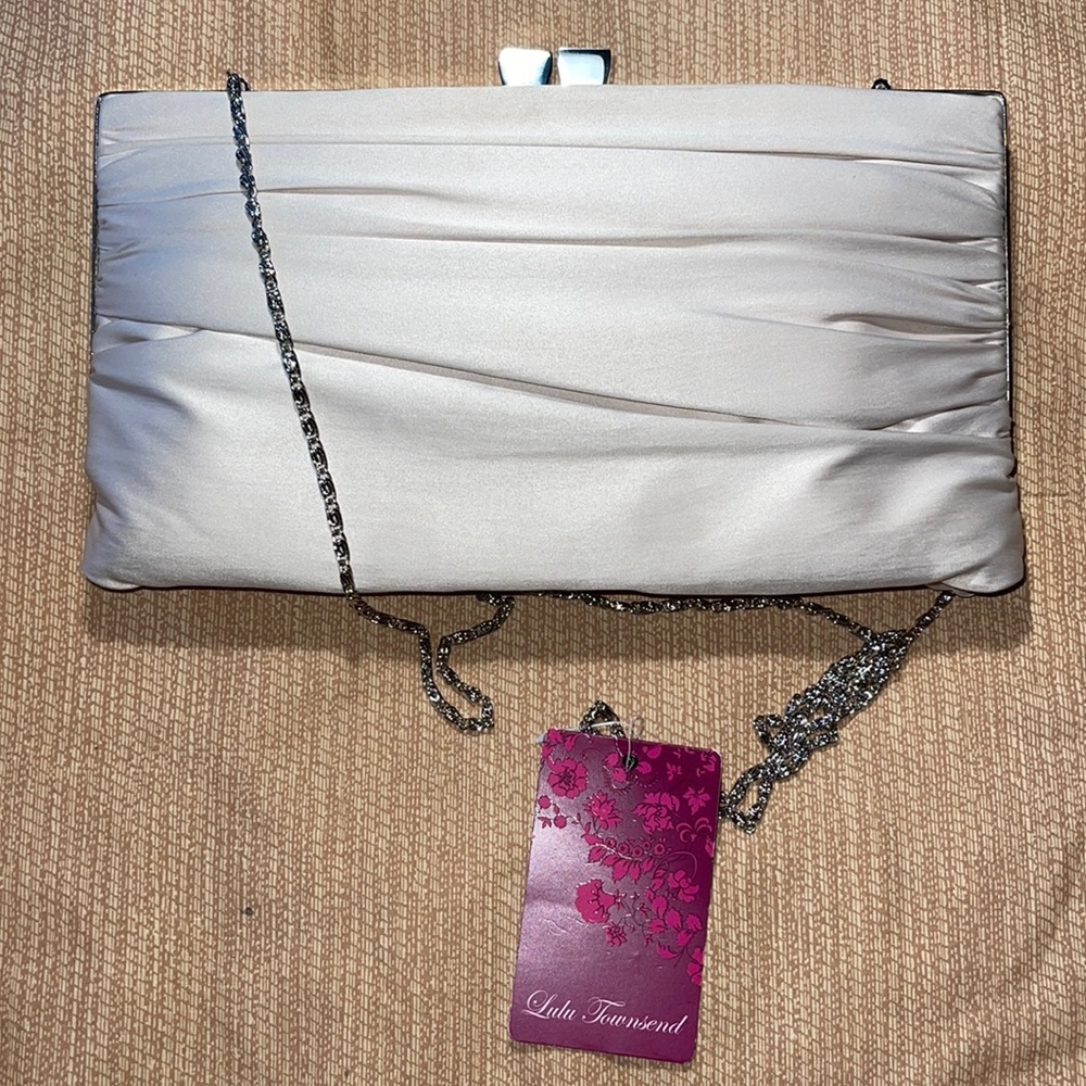 Lulu Townsend Pleated Clutch Purse